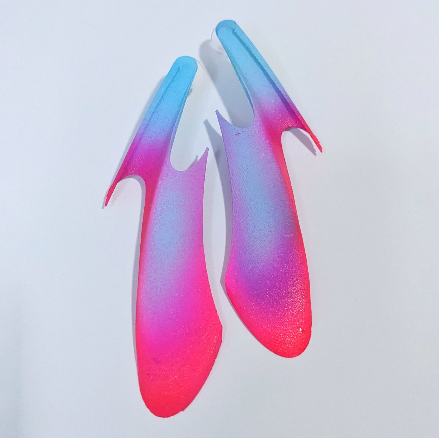 Neon Berry — Paraslip Earrings