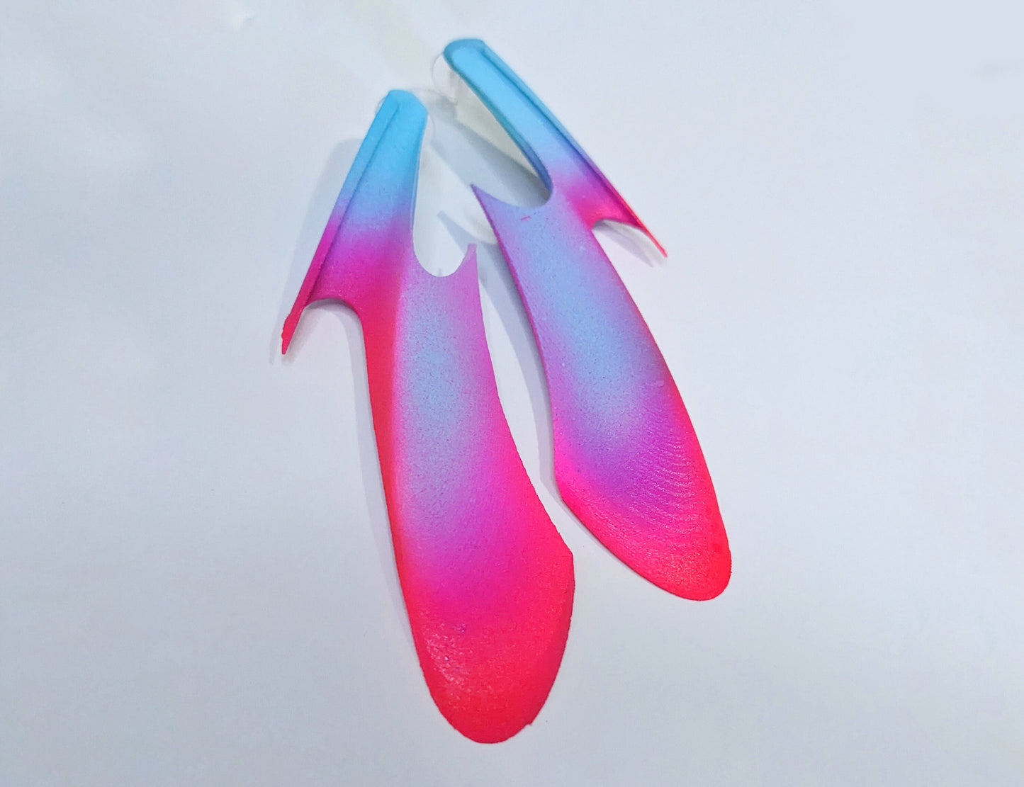 Neon Berry — Paraslip Earrings