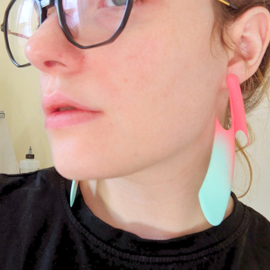 Melon — Paraslip Earrings