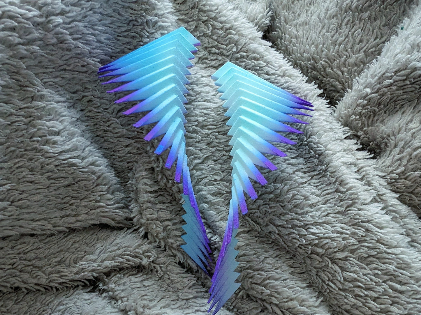 Ice Wing Earrings —  Parazeph