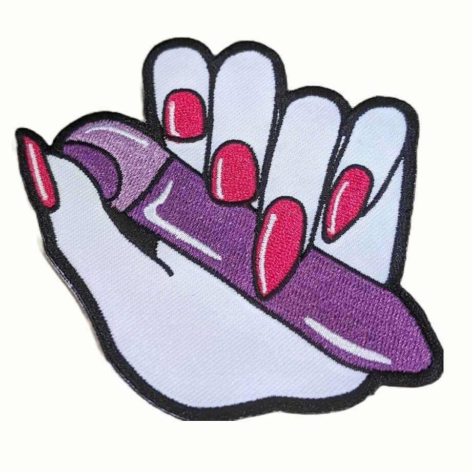 Queer Patches- Them Fatale, Gender, All my nouns are Amateurs, Lesbian Nails