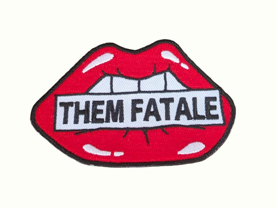 Queer Patches- Them Fatale, Gender, All my nouns are Amateurs, Lesbian Nails